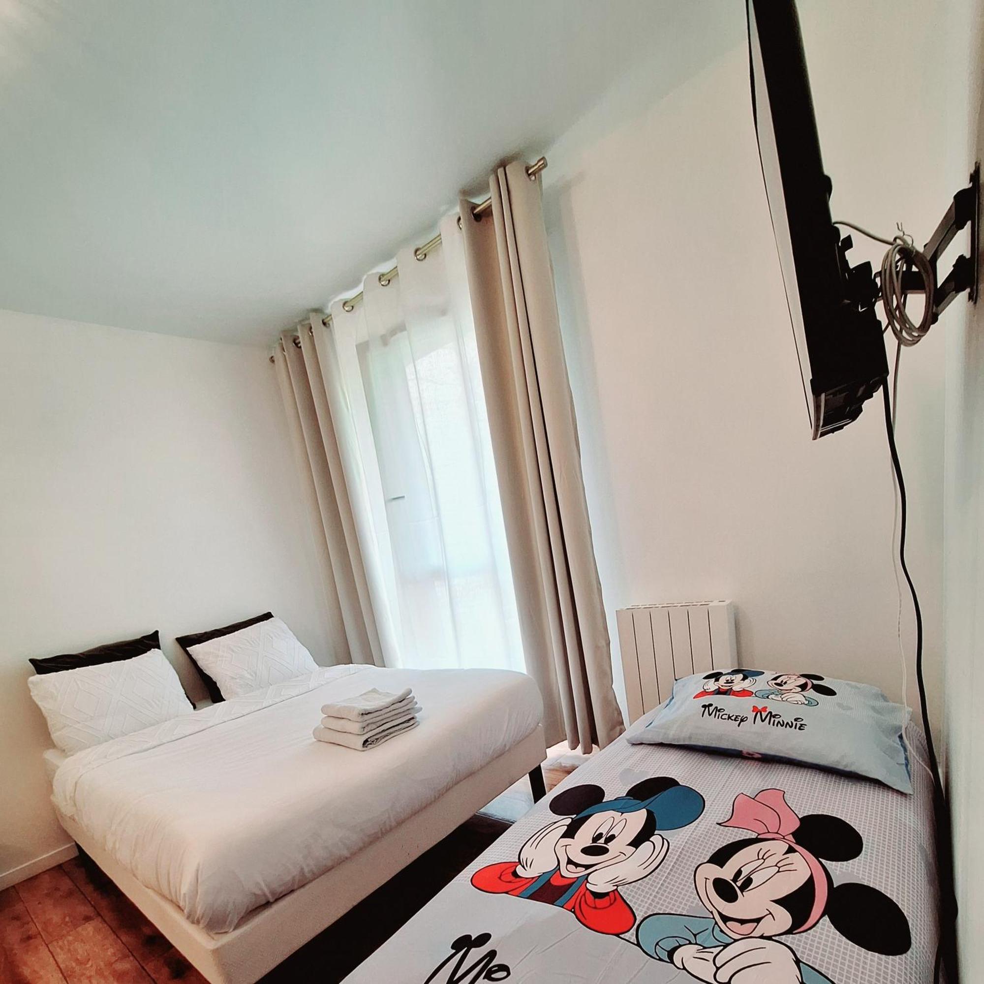 Studio Alpha - 2Min By Train To Disneyland Or 20Min Walk - 5Min Walk To "Val D'Europe" Station Montevrain Ngoại thất bức ảnh